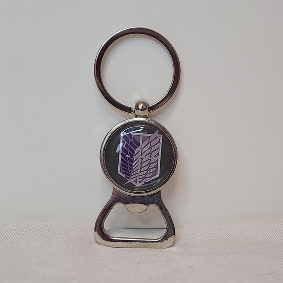 Attack on Titan Bottle Opener Keychain - Picture 2 of 3